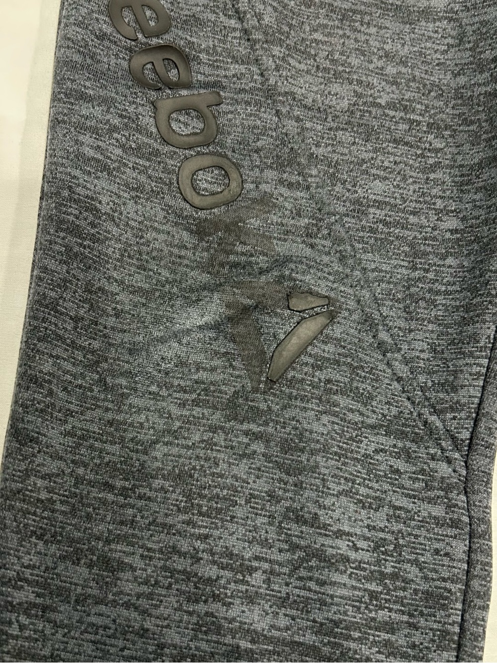 Reebok Boys Game Day Fleece Jogger Pants Gray Youth Small 6/7 - Picture 4 of 6